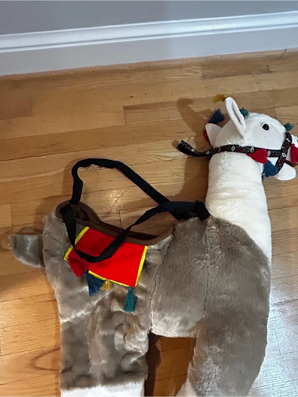 New Halloween Costume Kids step thru Plush Llama Costume